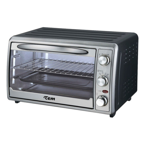 Horno de mesa eléctrico Tem T1LEO33 33L acero inoxidable 220V