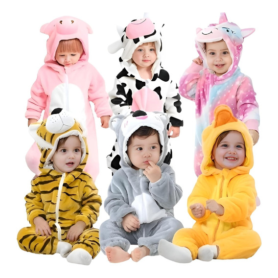 Pijamas Para Bebe Importadas  Personajes La Granja Invierno