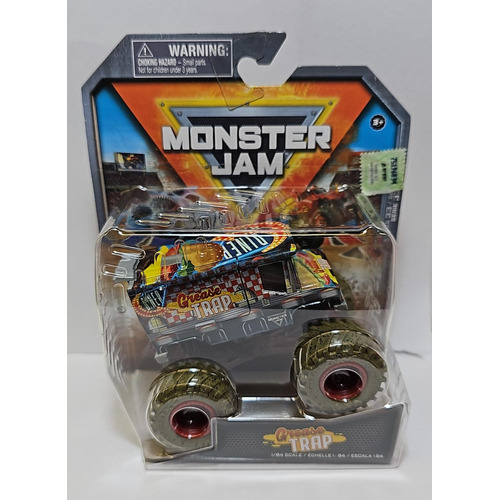 Monster Jam Mini Vehículo 1:64 58701 2023 Srj Color GREASE TRAP