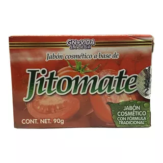 Jabón Cosmetico A Base De Jitomate 90 G Gn+v