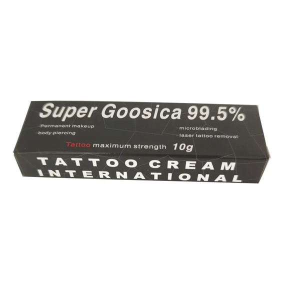  Crema  Previa Para Tatuajes, Cejas, Labios Goosica 99.5% 