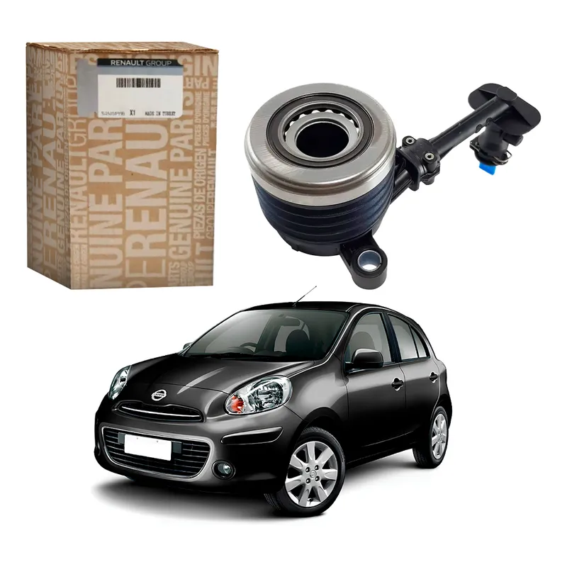 Atuador Embreagem Conector Preto March 1.6 2011 A 2014