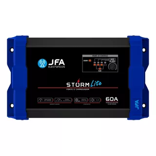  Jfa Fonte Carregador Storm Lite 60a 3000 W Preto