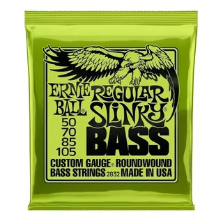Ernie Ball Contra Baixo 4 Cordas Regular Slinky 050/105