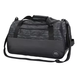 Bolso Kossok Deportivo Portland Gym - Mujer Color Negro/gris 954