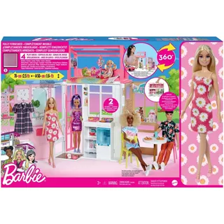 Barbie Casa Glam Com Boneca Mattel