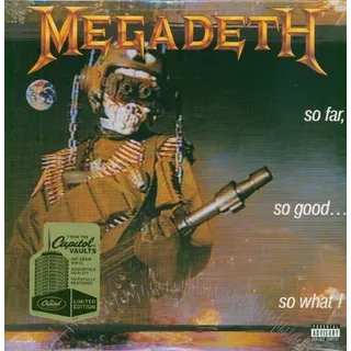 Megadeth So Far So Good...so What Vinilo Rock Activity