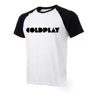 Camiseta Camisa Banda Coldplay Show Rock Raglan