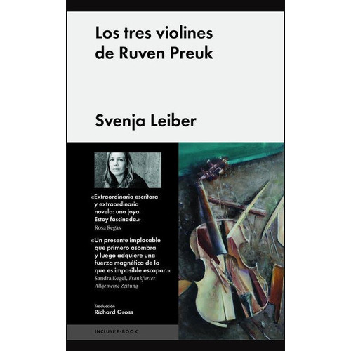 Los Tres Violines De Ruven Preuk, De Leiber, Sveja. Editorial Malpaso, Tapa Dura En Español, 2015