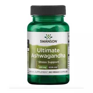 Swanson Ashwagandha Ksm66 Certificada Ultra Concentrada