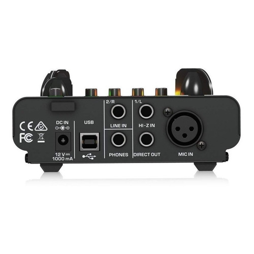 Sistema Behringer Grabacion Voice Studio Color Negro