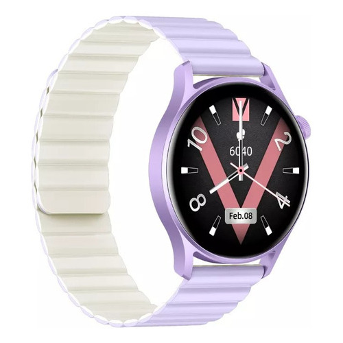 Smartwatch Reloj Kieslect Lady Lora 2 Amoled 1,3 Purple Color De La Caja Púrpura Color De La Malla Púrpura