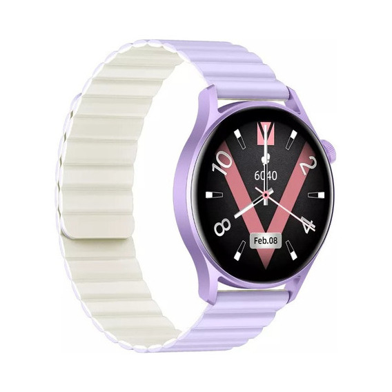 Smartwatch Reloj Kieslect Lady Lora 2 Amoled 1,3 Purple Color De La Caja Púrpura Color De La Malla Púrpura