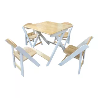 Sillas Y Mesa Plegables Infantil De Madera Escolar Colores