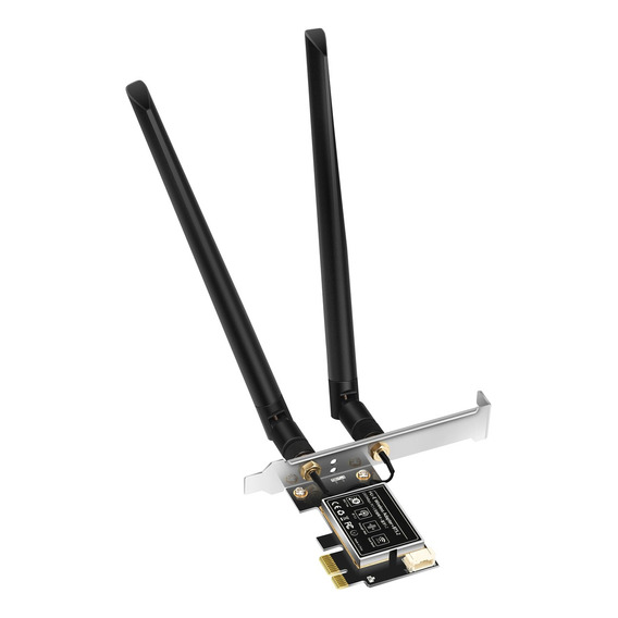 Tarjeta De Red Wifi 6e 5400mbps Tri Band Bluetooth 5.2 