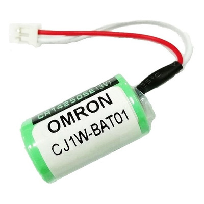 Omron Cj1w-bat01 Sanyo Cr14250se Conector Blanco Original