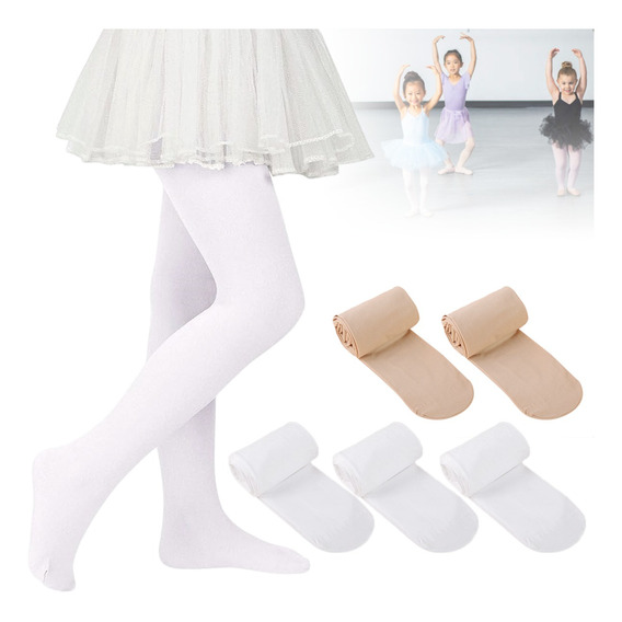 Pantys Panties Para Ballet Niña Niñitas 5pk