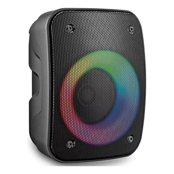 Parlante A Batería Gran Calidad De Sonido Luz Rgb Cafini  