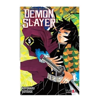 Manga Demon Slayer - Kimetsu No Yaiba 5 Ivrea Arg