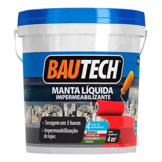 Bautech Manta Liquida 4kg-cores - Branco