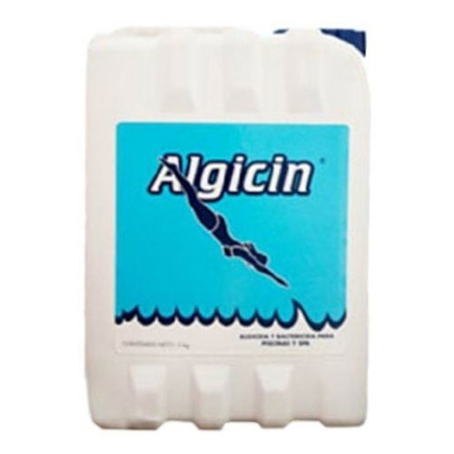 Algicida Y Bactericida Para Alberca Algicin 8 Litros