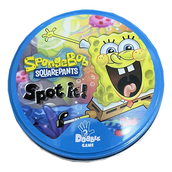 Spot It Bob Esponja Dobble Cartas Juego De Mesa Didáctico