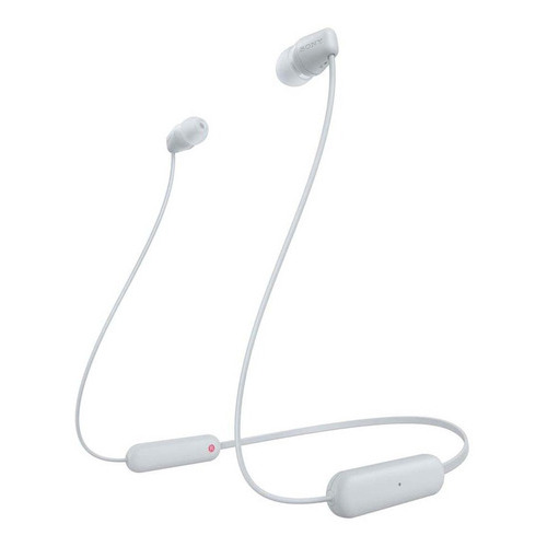 Audífonos Sony  Inalámbricos In-ear Wi-c100 Color Blanco