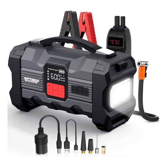 Inflador Compresor De Aire 150 Psi Para Llantas Neumaticos Color Negro 12V