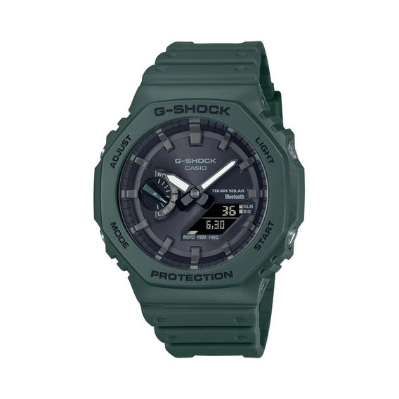 Reloj Casio G-shock Linea Ga-b2100 Original Caballero Color de la correa Verde