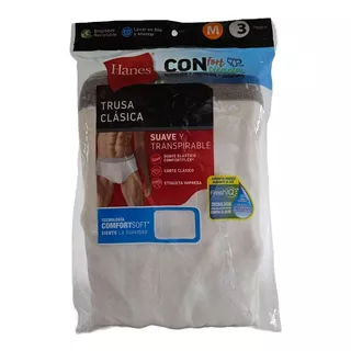 Hanes Trusa Caballero 4 Pack (12 Piezas)