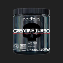 Creatine Turbo 300g Black Skull Caveira Preta