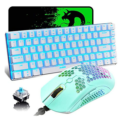 Teclado Y Mouse Para Juegos, Juego De Juegos 3 En 1, Teclado