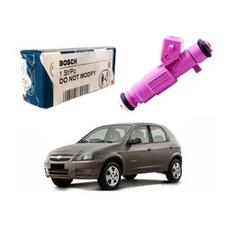  Bico Injetor Bosch Celta 1.0 Flex 2013 A 2016