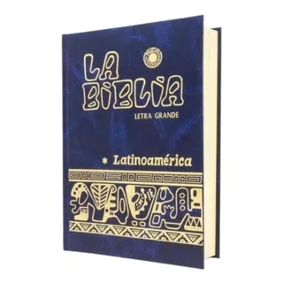 La Biblia Latinoamérica Letra Grande, De Vários Autores. Editorial Verbo Divino, Tapa Dura En Español