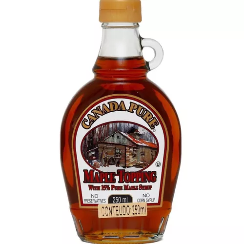 Xarope De Bordo Maple 15% P/ Panqueca Waffle Importado 250ml