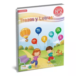Trazos Y Letras N°2 Preescolar Lenguaje Infantil 5 Años Editorial Caligrafix