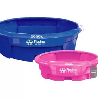 Piscina Plástica 250 Litros Resinca