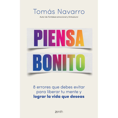 Libro Piensa Bonito - Tomás Navarro