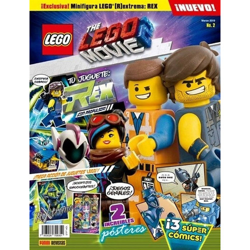 Revista Lego Movie 2 02, De Vários Autores. Editorial Panini Coleccionable Argentina, Tapa Blanda, Edición 1 En Español