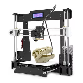 Impresora 3d Anet A8 Color Black/transparent 110v/220v Con Tecnología De Impresión Fdm