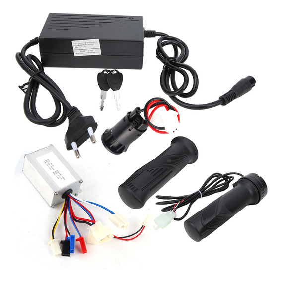 Controlador Eléctrico 24v 250w Scooter Motor Kit Lock Eu