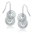 Pendientes De Plata Compatible Con 14k Brillante