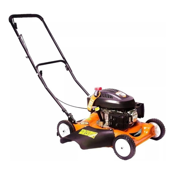 Cortadora de pasto a nafta Lüsqtoff LQ-510 color naranja con potencia de 5.5hp