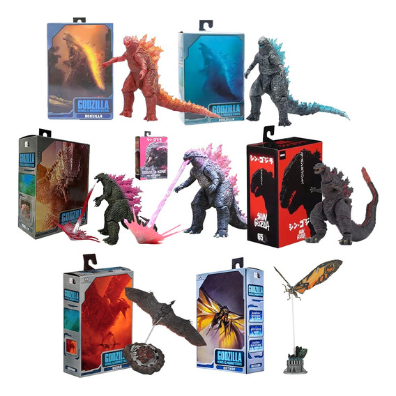 Figura Coleccionable Godzilla Burning 15x42cm Articulado