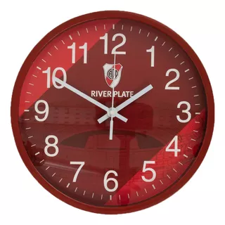 Reloj De Pared Oficial River 30cm