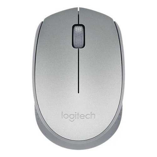 Mouse inalámbrico Logitech  M170 M170 plateado