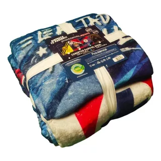 Cobertor Cruz Azul King Size Providencia Excel Raschel
