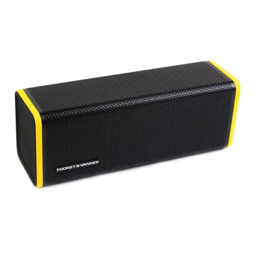 Parlante Bluetooth Portatil Thonet Vander Frei 8 Hs Bateria Color Black/Yellow