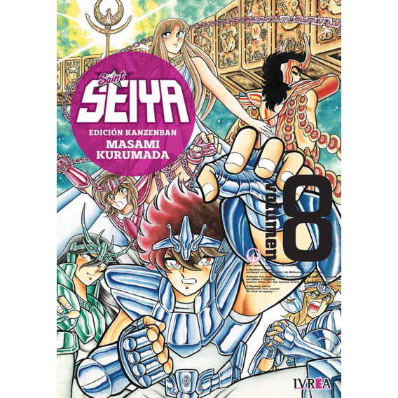 Saint Seiya Ed. Kanzenban 08, De Masami Kurumada. Editorial Ivrea, Tapa Blanda En Español