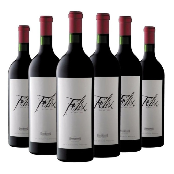 Vino Felix Blend  6x750cc Caja X6 Bodega Vallisto 